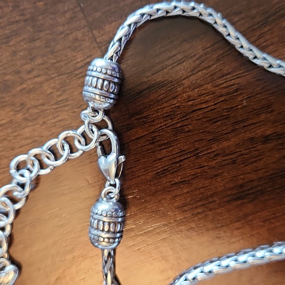 BRIGHTON CRYSTAL HEART CHARM NECKLACE - Picture 4 of 6